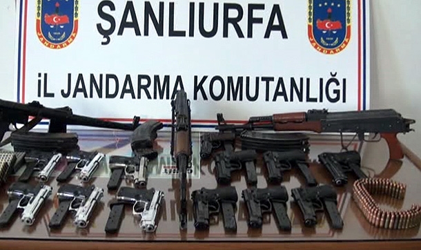 Cephaneyi aratmayan silahlar ele geçirildi