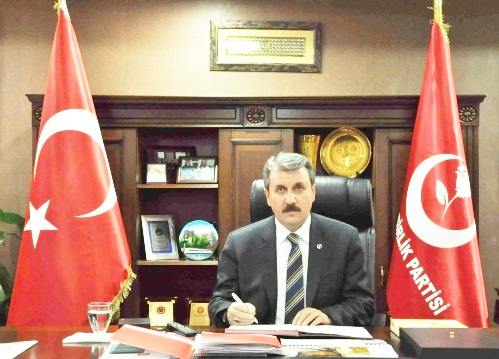 Destici: Görevden alınanlara ülkem ve milletim adına teşekkür ediyorum