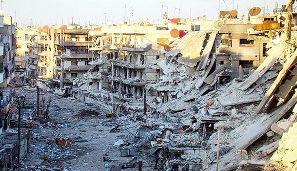 Şam'a ağır bombardıman