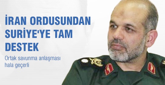 İran'dan Suriye'ye Tam Destek