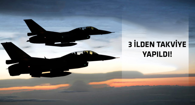 20'den fazla savaş uçağı Diyarbakır'a indi