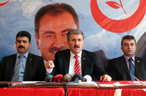 Destici: Barzani'nin TV'sindeki Kürdistan haritasına tepki gösterilmedi