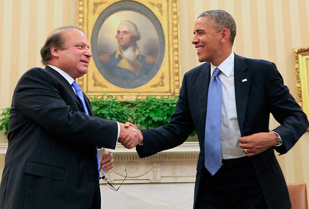 Obama Pakistan Başbakanı Şerif ile bir araya geldi