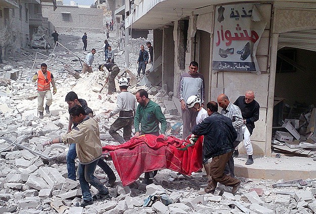 Varil bombalı saldırılar 949 can aldı