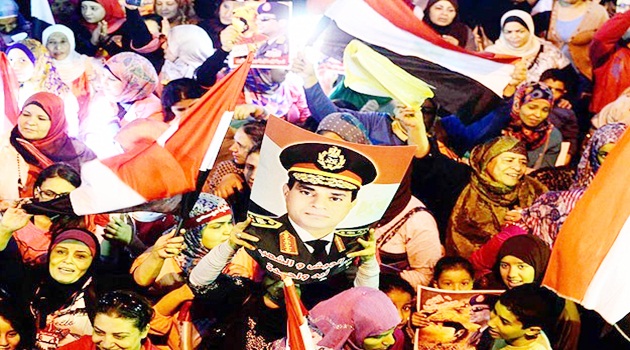 Mısır'da Sisi için imza kampanyası