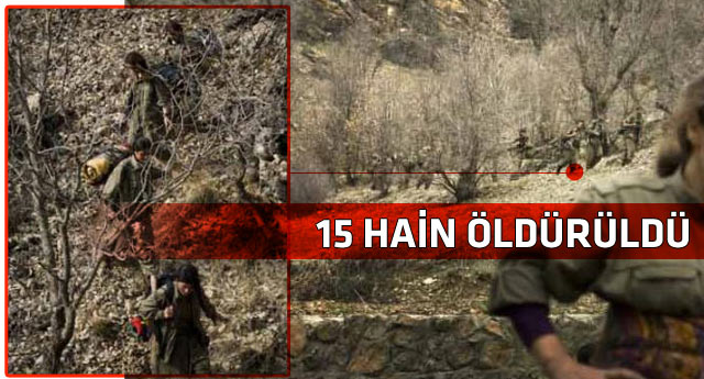 Hakkari'de teröristlere ağır darbe