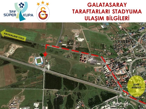 Süper Kupa ulaşım güzergahları belirlendi