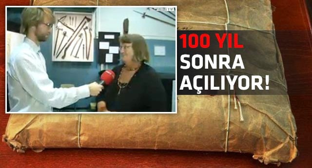 'Gizemli paket' canlı yayında açıldı!