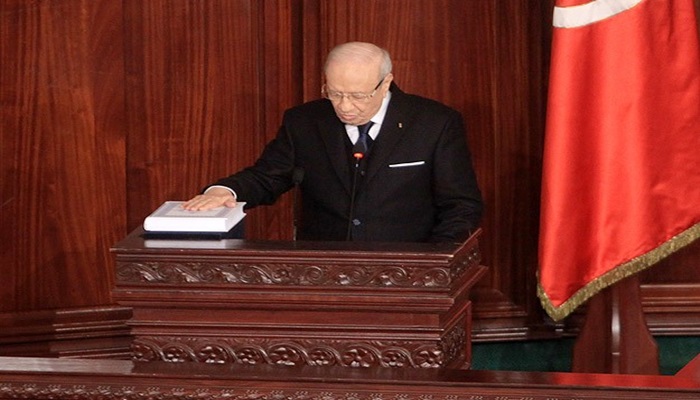 Tunus'ta yeni Cumhurbaşkanı Sibsi yemin etti