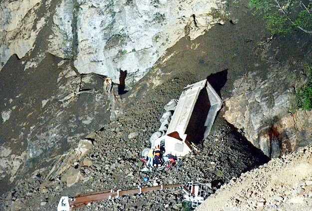 Zonguldak'ta heyelan