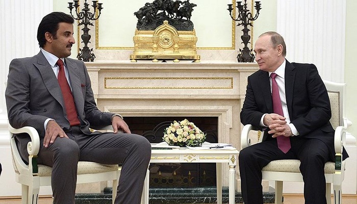 Putin, Katar Emiri Al Sani ile telefonda görüştü