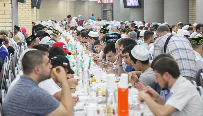 Tataristan'da rekor katılımlı iftar