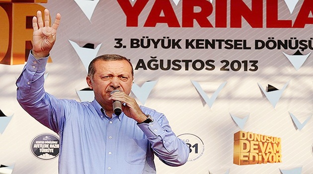 Erdoğan'ın ''Rabia işareti'' yaptığı konuşması Arap basınında