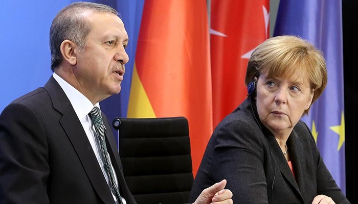 Merkel'den Cumhurbaşkanı Erdoğan'a taziye telefonu