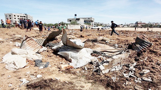 Gazze'ye İsrail'den hava saldırısı