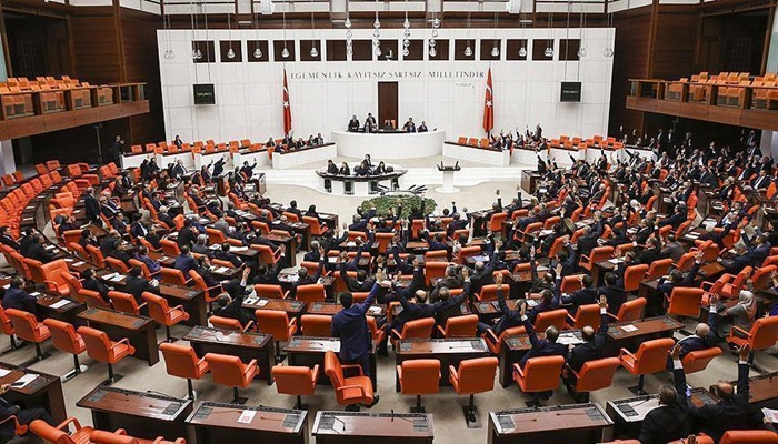 İsrail ile anlaşma tasarısı TBMM Başkanlığına sunuldu