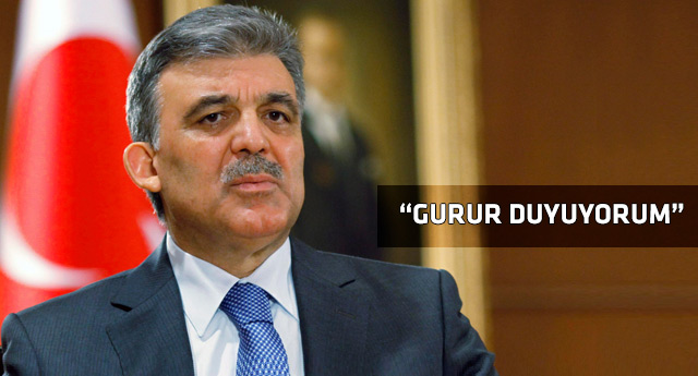 Cumhurbaşkanı Gül'den emniyet mesajı!