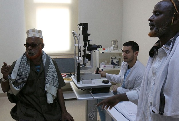 Somaliler Türk Hastanesinde şifa bulacak