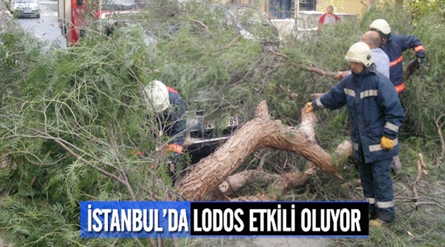 İstanbul'da lodos etkili oluyor