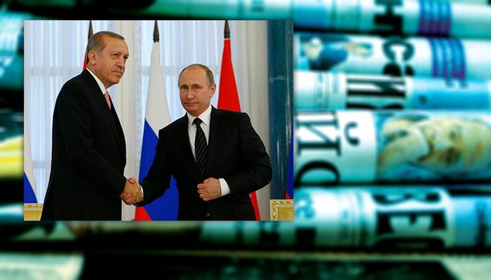 Rus gazeteleri Erdoğan-Putin görüşmesiyle çıktı