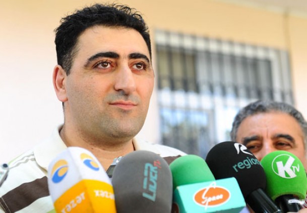 Ramil Seferov, binbaşılığa terfi etti