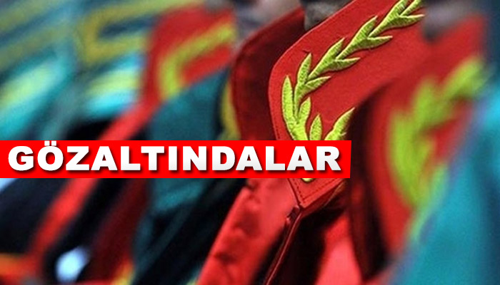 İstanbul'da 110 hakim ve savcı hakkında gözaltı kararı