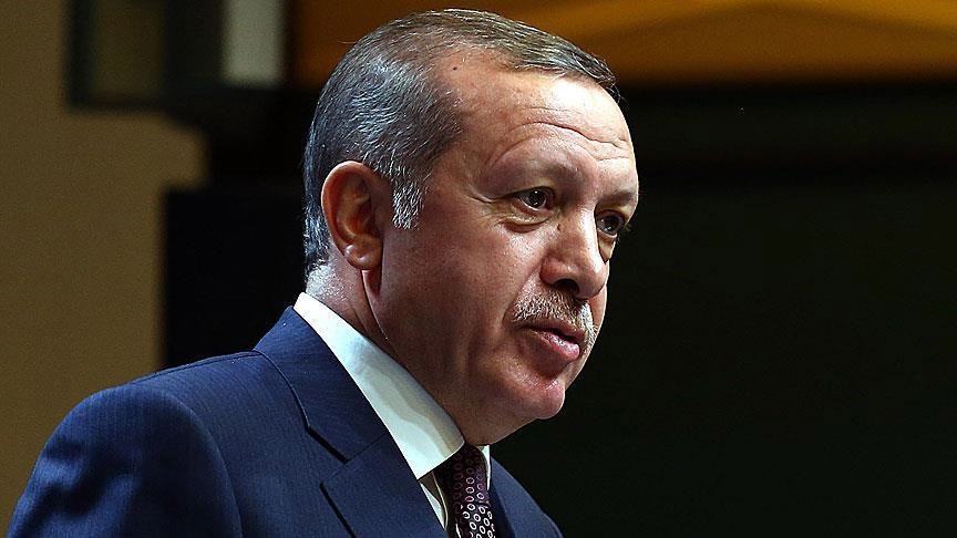 Cumhurbaşkanı Erdoğan şehit ailelerine başsağlığı diledi