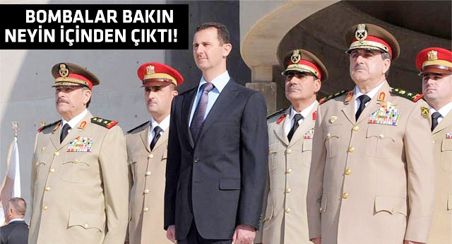 Esed'in bakanlarını vuran bombalar öyle bir yere saklanılmış ki...