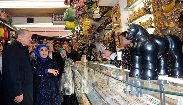 Erdoğan Kolombiya'nın simge mekanlarını gezdi