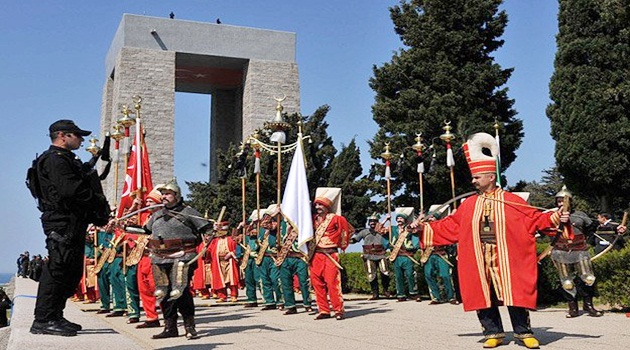 Çanakkale şehitlerine ortak tören
