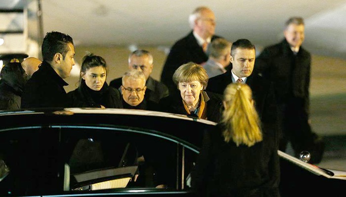 Almanya Başbakanı Merkel Türkiye'de