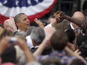 Obama'ya destek azalmadı