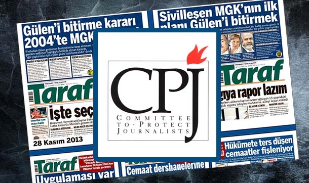CPJ'den Taraf'a destek: Halkı ilgilendiren haberi vermek görev ve sorumluluktur