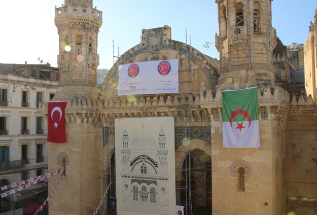 TİKA Cezayir'in "bağımsızlık sembolü" camiyi restore ediyor