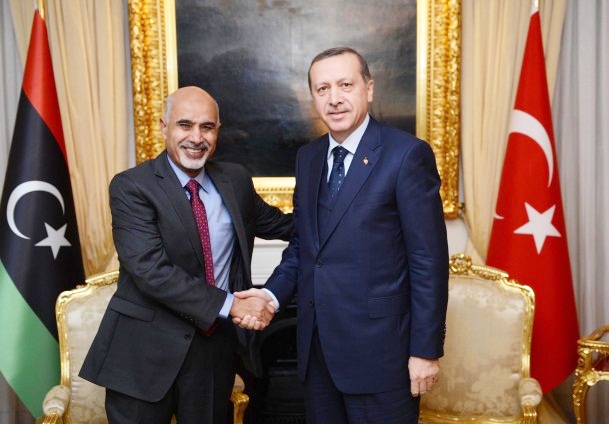 Erdoğan, Magaryaf ile görüştü