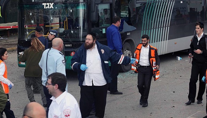 Kudüs'te bir otobüste patlama meydana geldi: 20 yaralı
