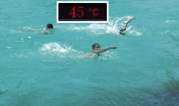 Adana 45 dereceyi gördü