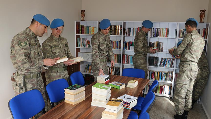 Şehidin kışladaki odası kütüphane oldu