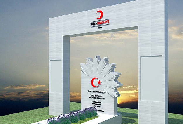 Türk Kızılayı, Kara Fatma'ya anıt mezar yapıyor