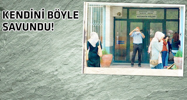 "Uzaylı profesör"den komik savunma!