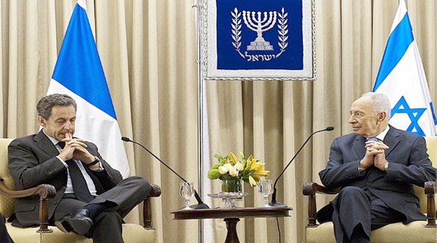 Eski Fransa Cumhurbaşkanı Sarkozy İsrail'de