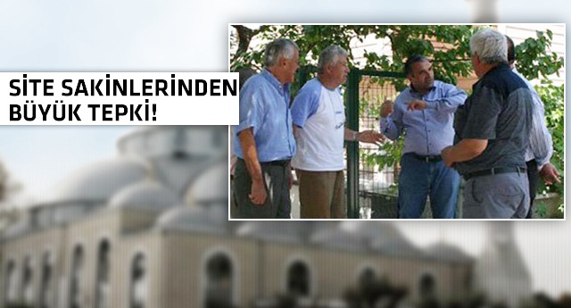 Camiye izin verilmeyen siteye kilise açıldı