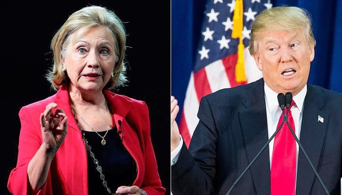 Trump'tan Clinton'a: Herhangi bir insandan daha fazla yalan söylüyor