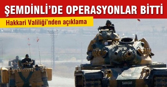 Çok sayıda terörist öldürüldü!