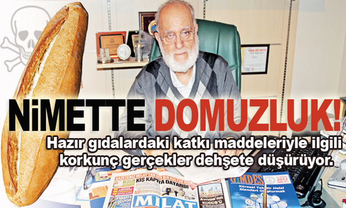 Ekmekte domuz kılı!