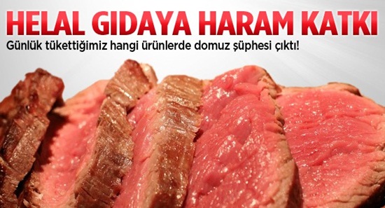 Helal gıdaya haram katmışlar