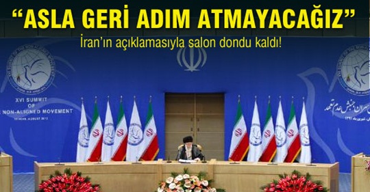 İran: Asla Geri Adım Atmayacağız