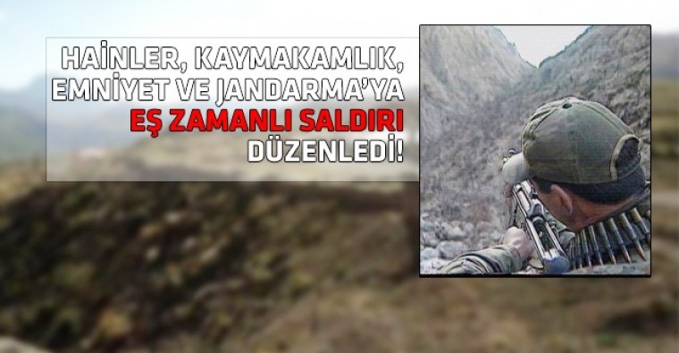 Şemdinli merkezde şiddetli çatışma