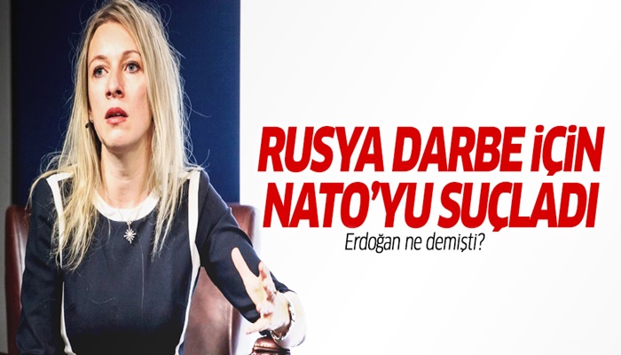 Rusya darbe girşimi için NATO'yu suçladı