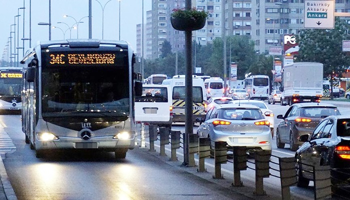 İstanbul'da toplu taşıma çarşamba gecesine kadar ücretsiz